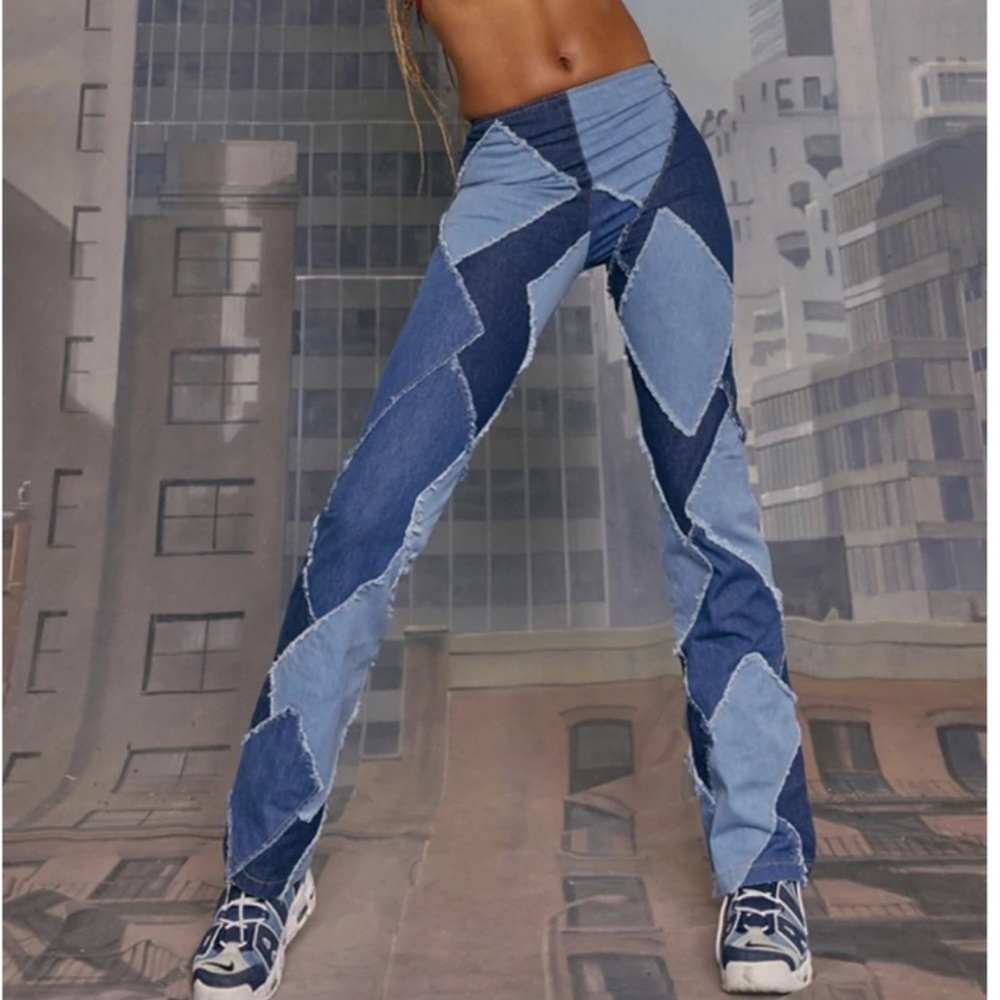 Low rise jeans
